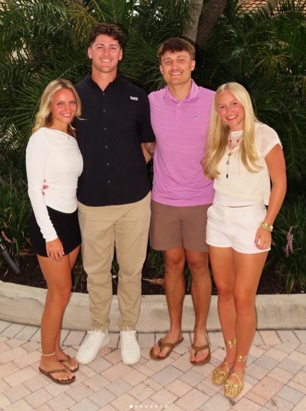 Jackson Soucie with friends